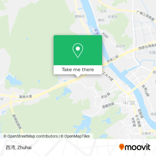 西湾 map