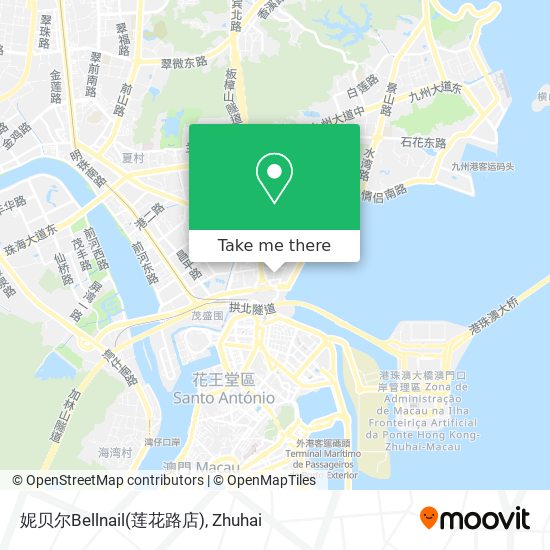 妮贝尔Bellnail(莲花路店) map