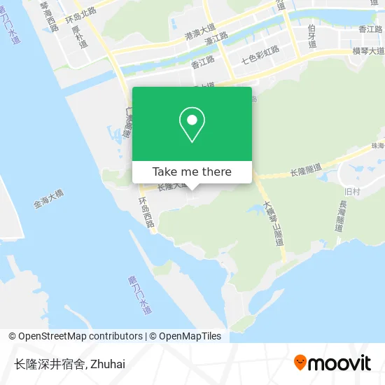 长隆深井宿舍 map