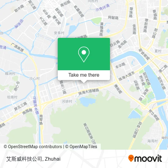 艾斯威科技公司 map