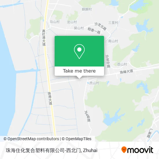珠海住化复合塑料有限公司-西北门 map