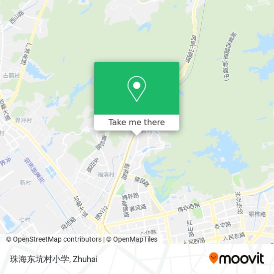 珠海东坑村小学 map
