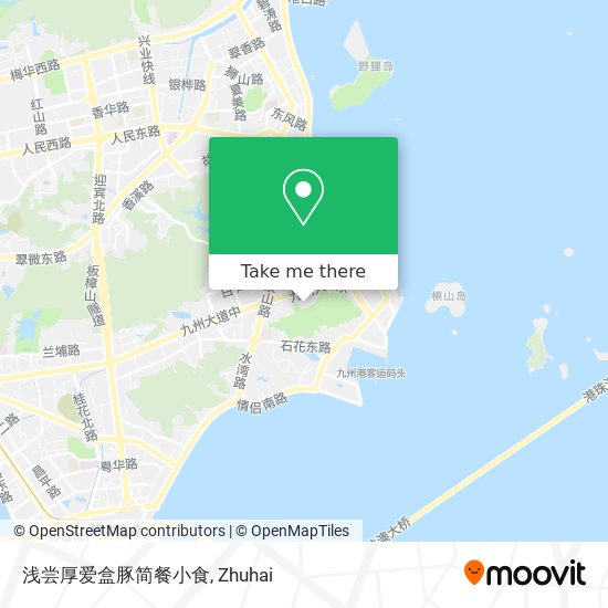 浅尝厚爱盒豚简餐小食 map