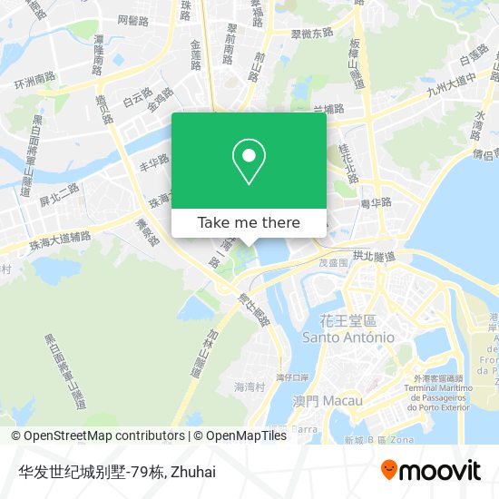 华发世纪城别墅-79栋 map