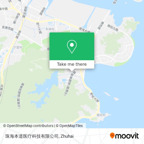 珠海本道医疗科技有限公司 map