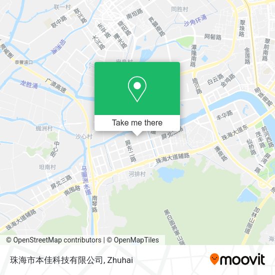 珠海市本佳科技有限公司 map