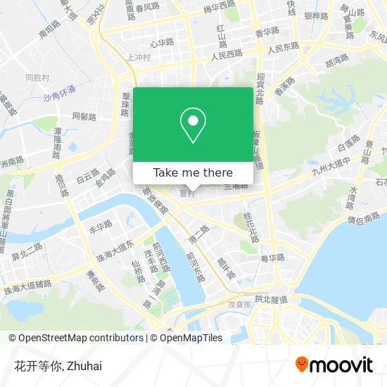花开等你 map