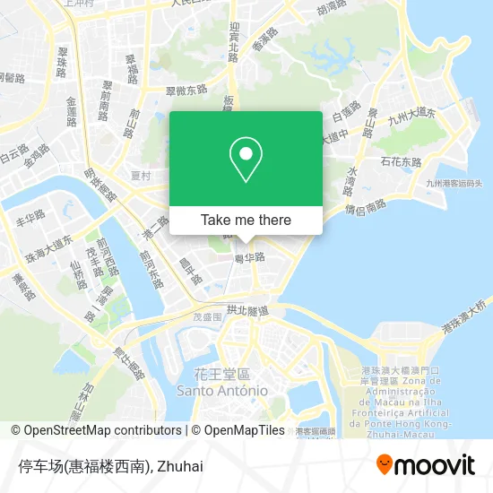 停车场(惠福楼西南) map