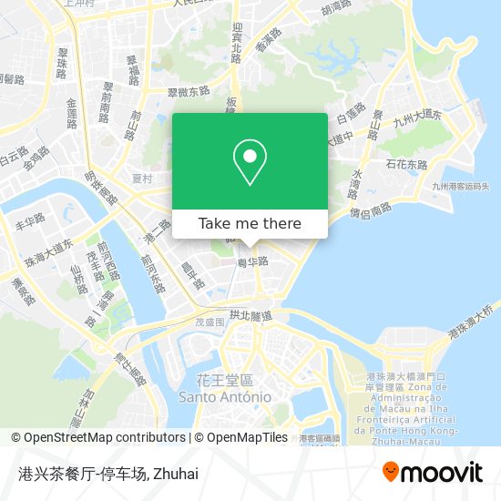 港兴茶餐厅-停车场 map