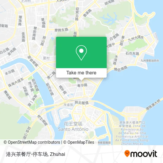 港兴茶餐厅-停车场 map