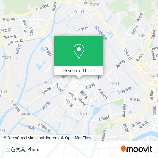 金色文具 map