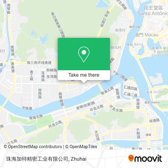 珠海加特精密工业有限公司 map