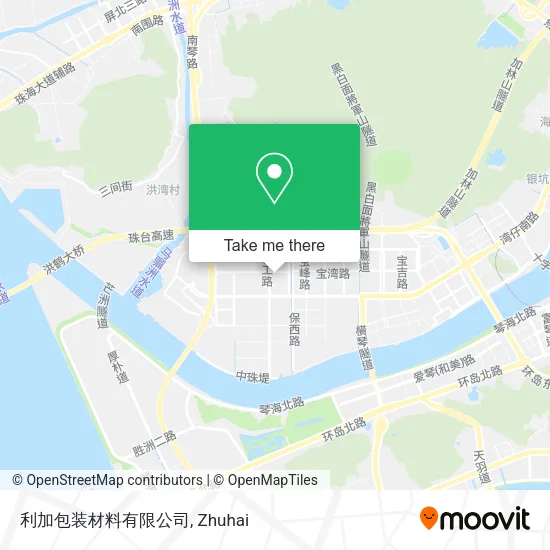 利加包装材料有限公司 map