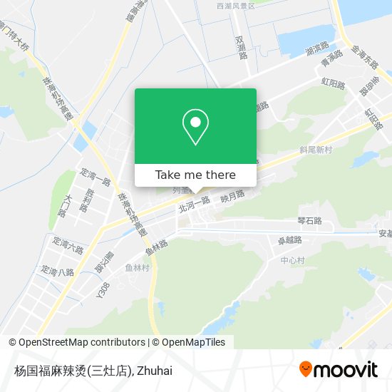 杨国福麻辣烫(三灶店) map