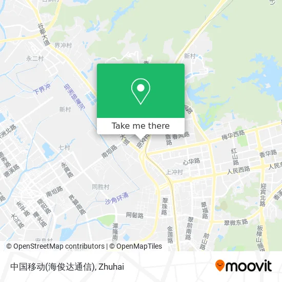 中国移动(海俊达通信) map