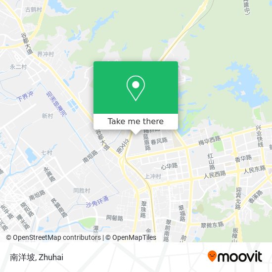 南洋坡 map