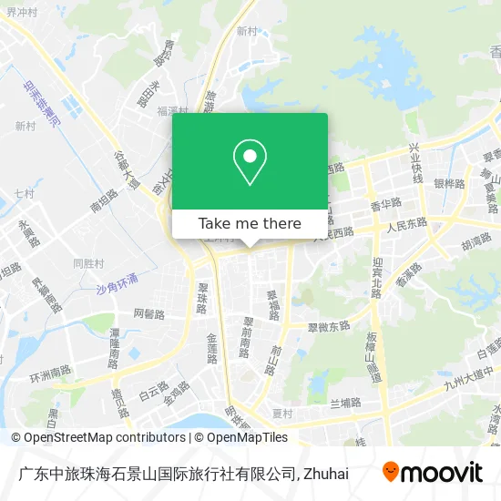广东中旅珠海石景山国际旅行社有限公司 map