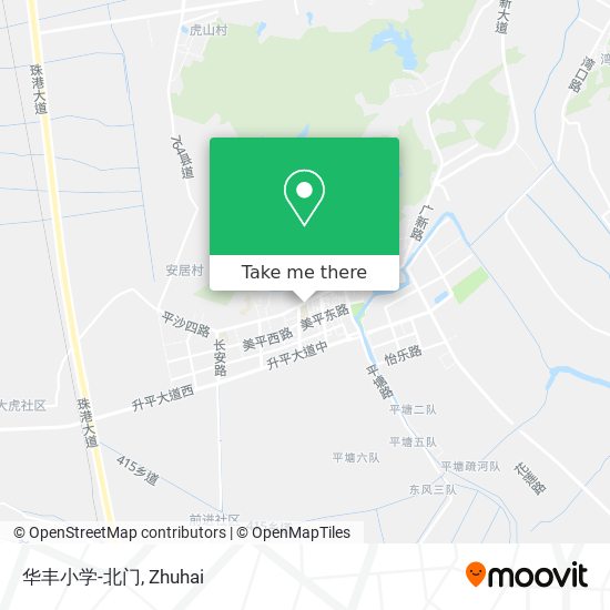 华丰小学-北门 map