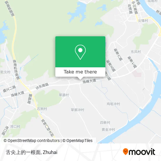 舌尖上的一根面 map