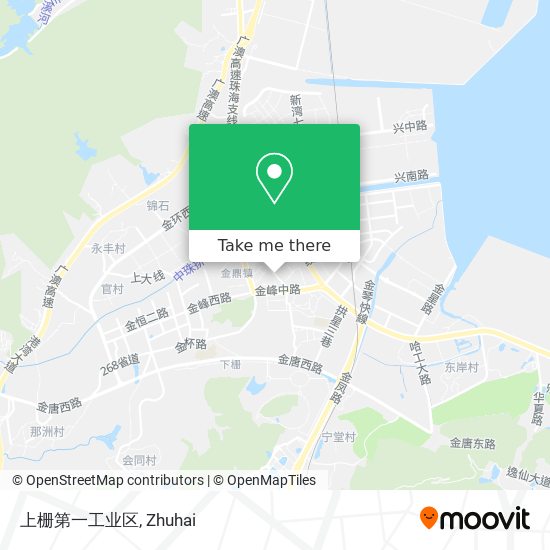 上栅第一工业区 map