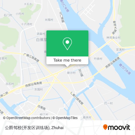 公爵驾校(开发区训练场) map