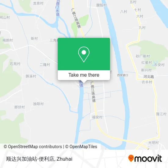 顺达兴加油站-便利店 map