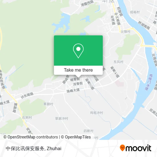 中保比讯保安服务 map