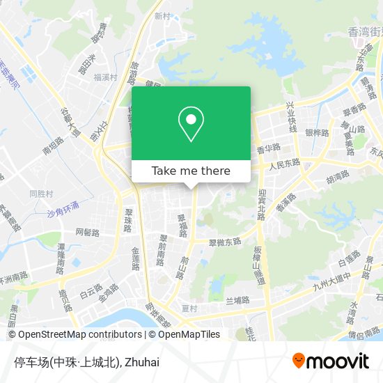 停车场(中珠·上城北) map