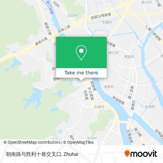 朝南路与胜利十巷交叉口 map
