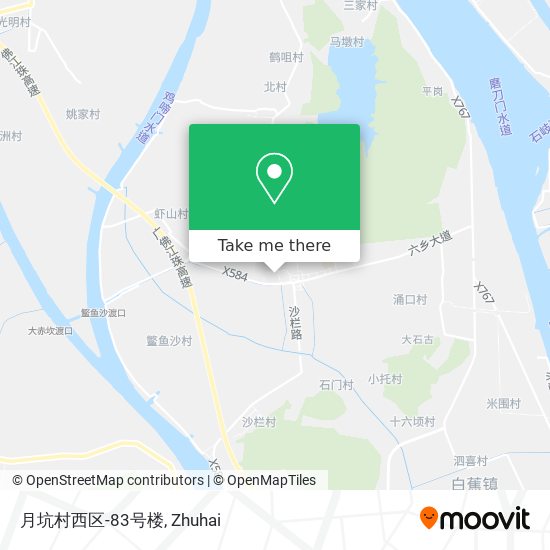 月坑村西区-83号楼 map
