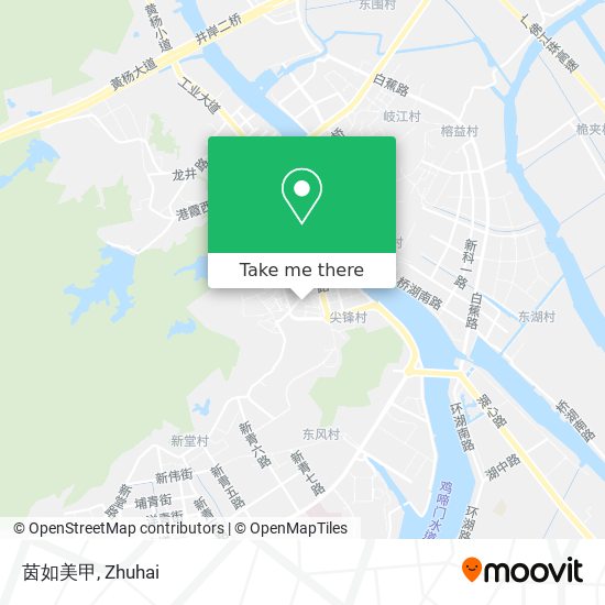 茵如美甲 map