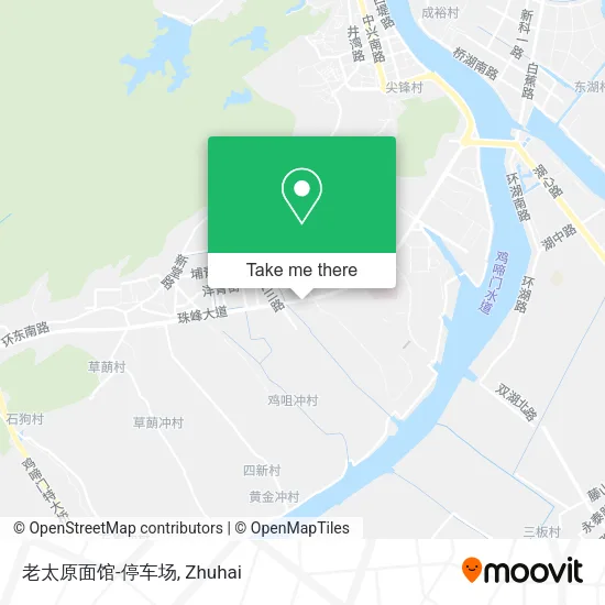 老太原面馆-停车场 map