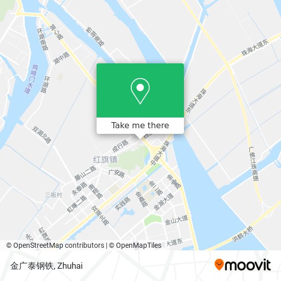金广泰钢铁 map