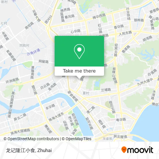 龙记隆江小食 map