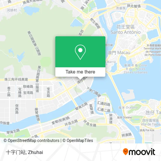 十字门站 map