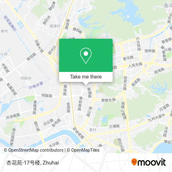 杏花苑-17号楼 map