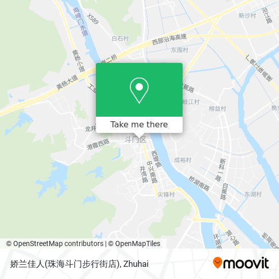 娇兰佳人(珠海斗门步行街店) map