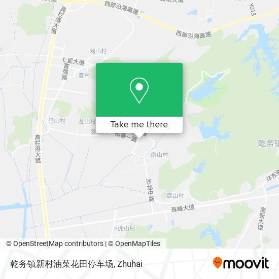 乾务镇新村油菜花田停车场 map