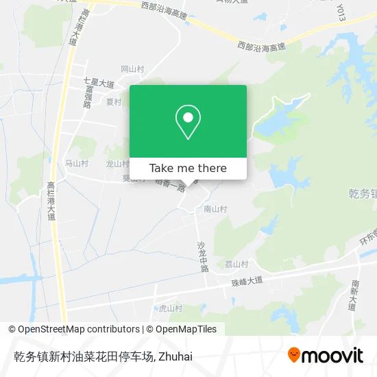 乾务镇新村油菜花田停车场 map