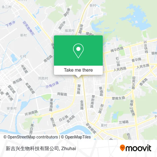 新吉兴生物科技有限公司 map
