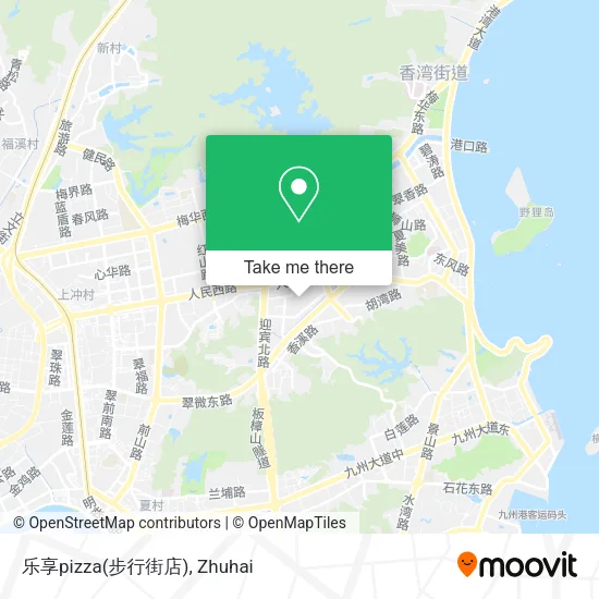 乐享pizza(步行街店) map