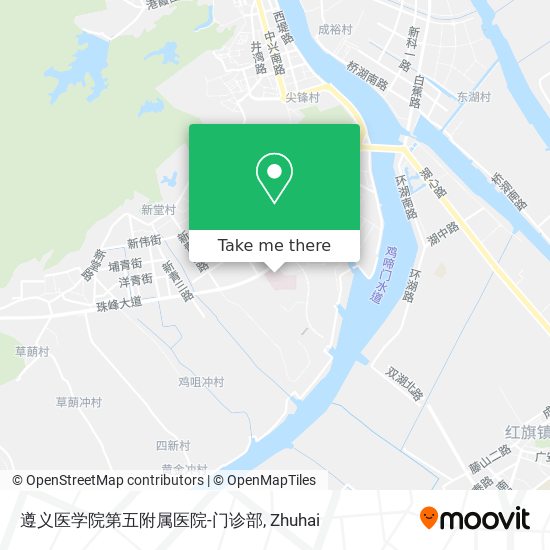 遵义医学院第五附属医院-门诊部 map