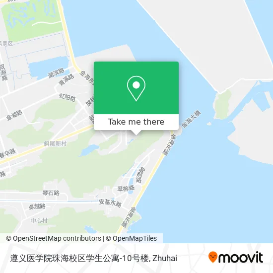 遵义医学院珠海校区学生公寓-10号楼 map