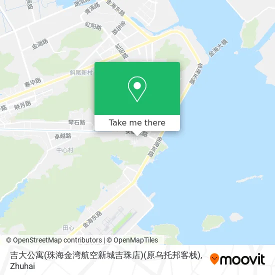 吉大公寓(珠海金湾航空新城吉珠店)(原乌托邦客栈) map