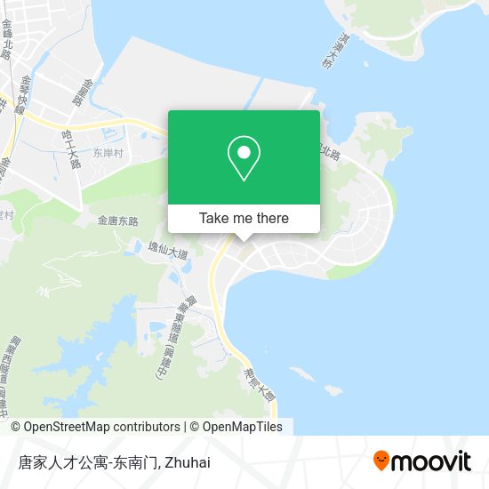 唐家人才公寓-东南门 map