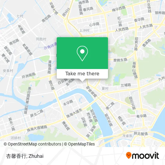 杏馨香行 map