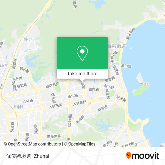 优传跨境购 map