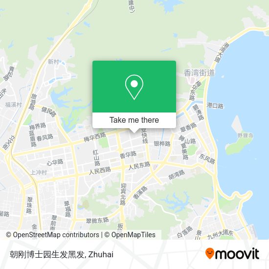 朝刚博士园生发黑发 map