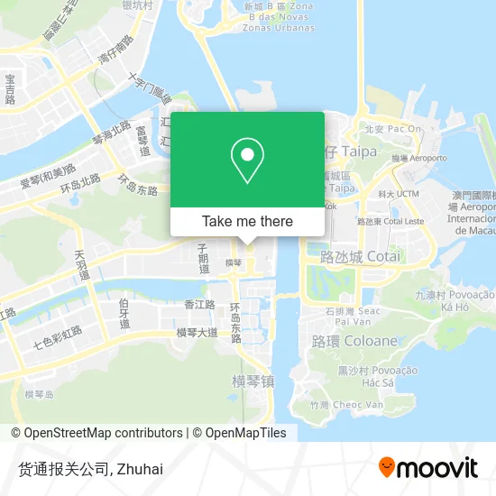 货通报关公司 map