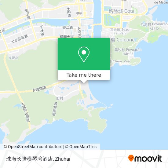 珠海长隆横琴湾酒店 map
